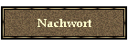 Nachwort